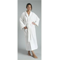 51" Blended Waffle Shell Pattern Shawl Collar Robe (Osfm)